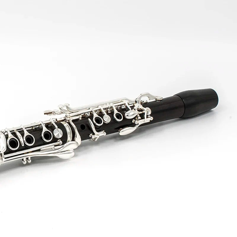 hight quality 17 Keys Professional Silver Plated black Bb Ebony clarinet
