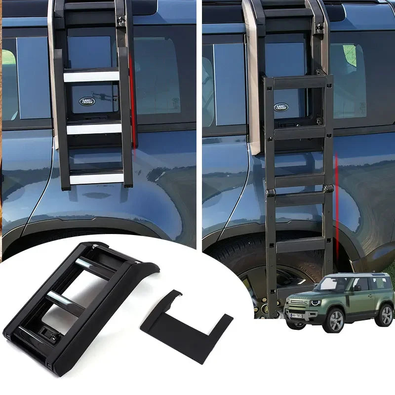 land rover defender 2021 2022 2023 Truck Tailgate Ladder Ladder Foldable for Truck Bed Universal Extension Step Ladder