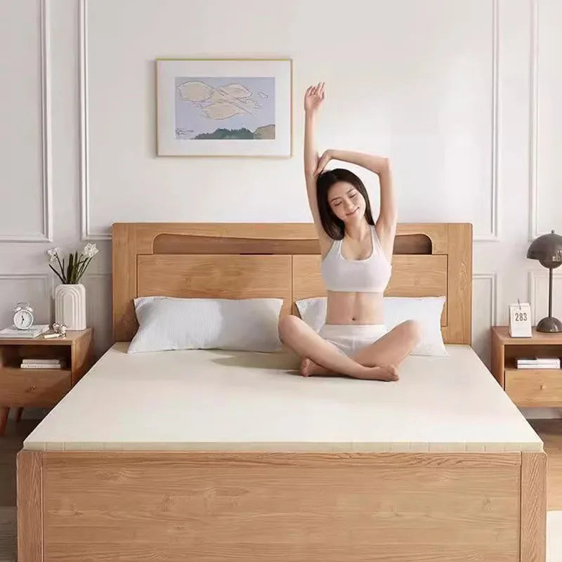 mite removal bed mattress soft thailand material foldable bedroom tatami mattresses full size colchones de cama furniture