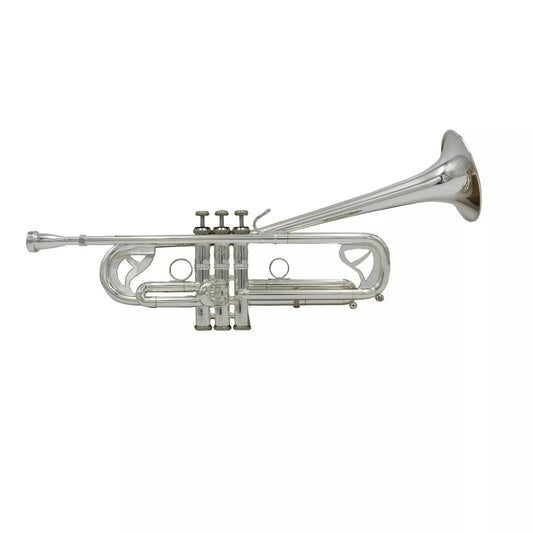 music Pro Bb key silver plated trumpet bell upward type