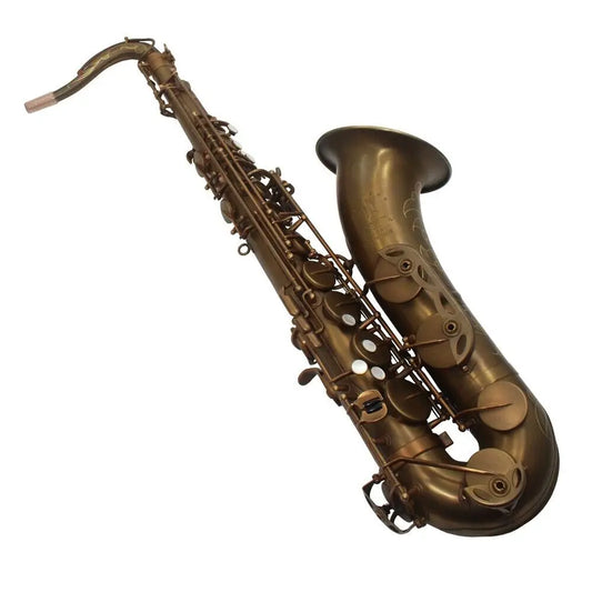 music pro use Vintage antique unlacquered Mark VI style tenor saxophone