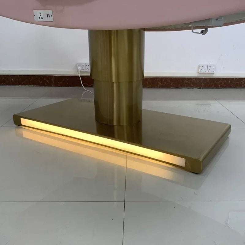 poltrona letto per salone di bellezza spa ciglia facciali attrezzature cosmetiche ceretta estensione ciglia riscaldata massaggio