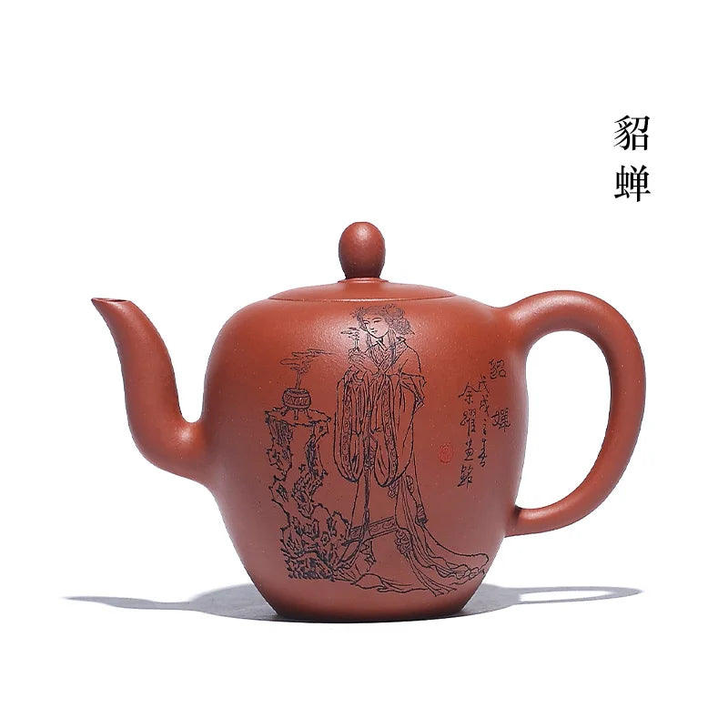 pot of the yixing pure manual undressed ore of buffer tank high recommended the spare yue beauty shoulder set of pot