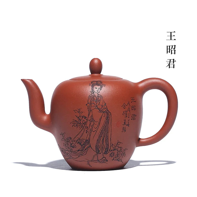 pot of the yixing pure manual undressed ore of buffer tank high recommended the spare yue beauty shoulder set of pot