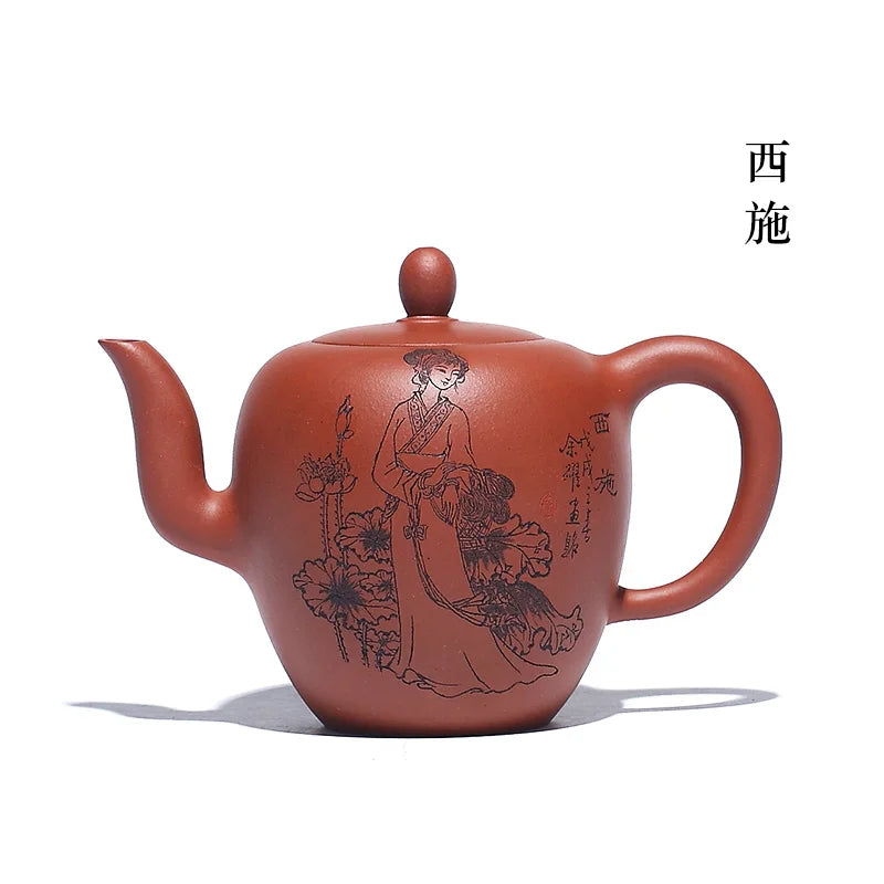 pot of the yixing pure manual undressed ore of buffer tank high recommended the spare yue beauty shoulder set of pot