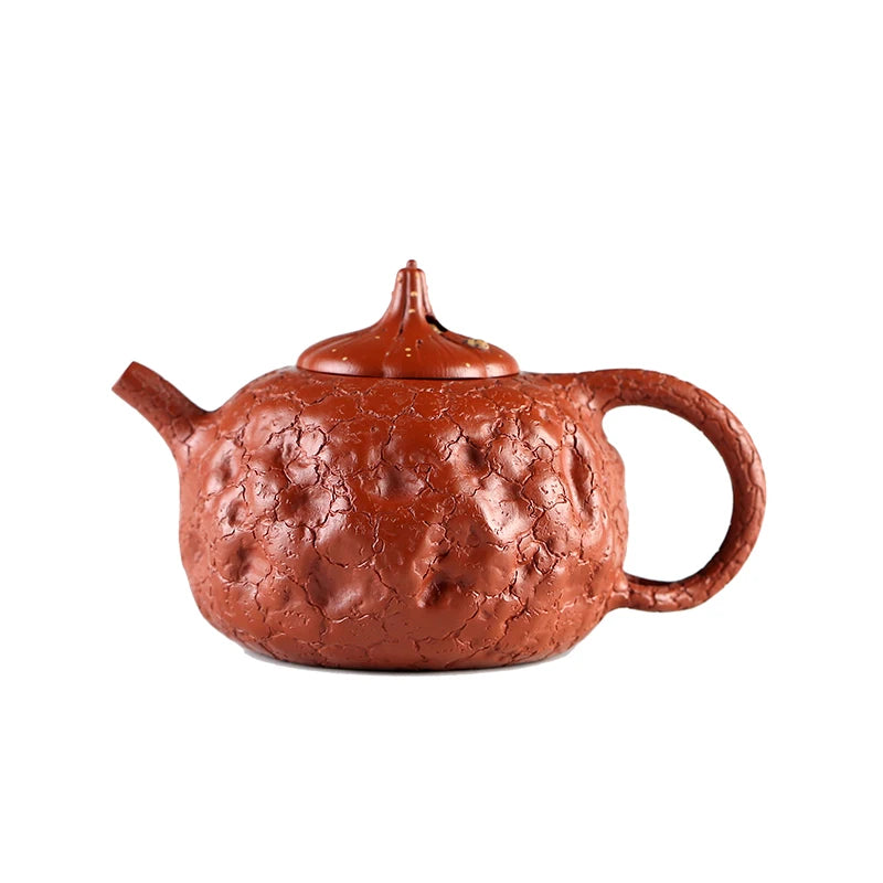 |purple clay teapot in Xiyin pottery mansion Chen Zhenquan handmade raw ore Dahongpao spring pot Gong Chunhua tea pot