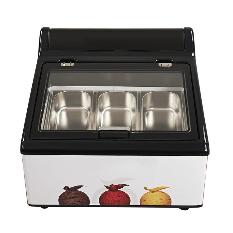 small italian outdoor fashion cabinet ice cream display freezer commercial ice cream soft display refrigerator