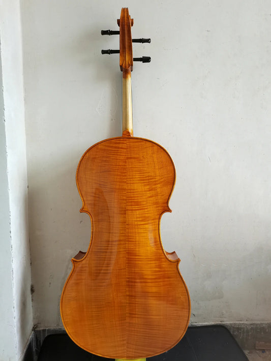 MMOOKA spruce Maple solid wood Handmade cello 4/4 3/4 woman student cello stringed instrument beginner professional concert With hard
