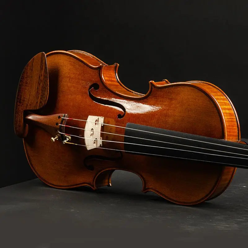 MMOOKA strong tone！Stradivari Violin 4/4 Italian Vintage Oil-Based Varnish vionlin playing level violino musical instrument with case