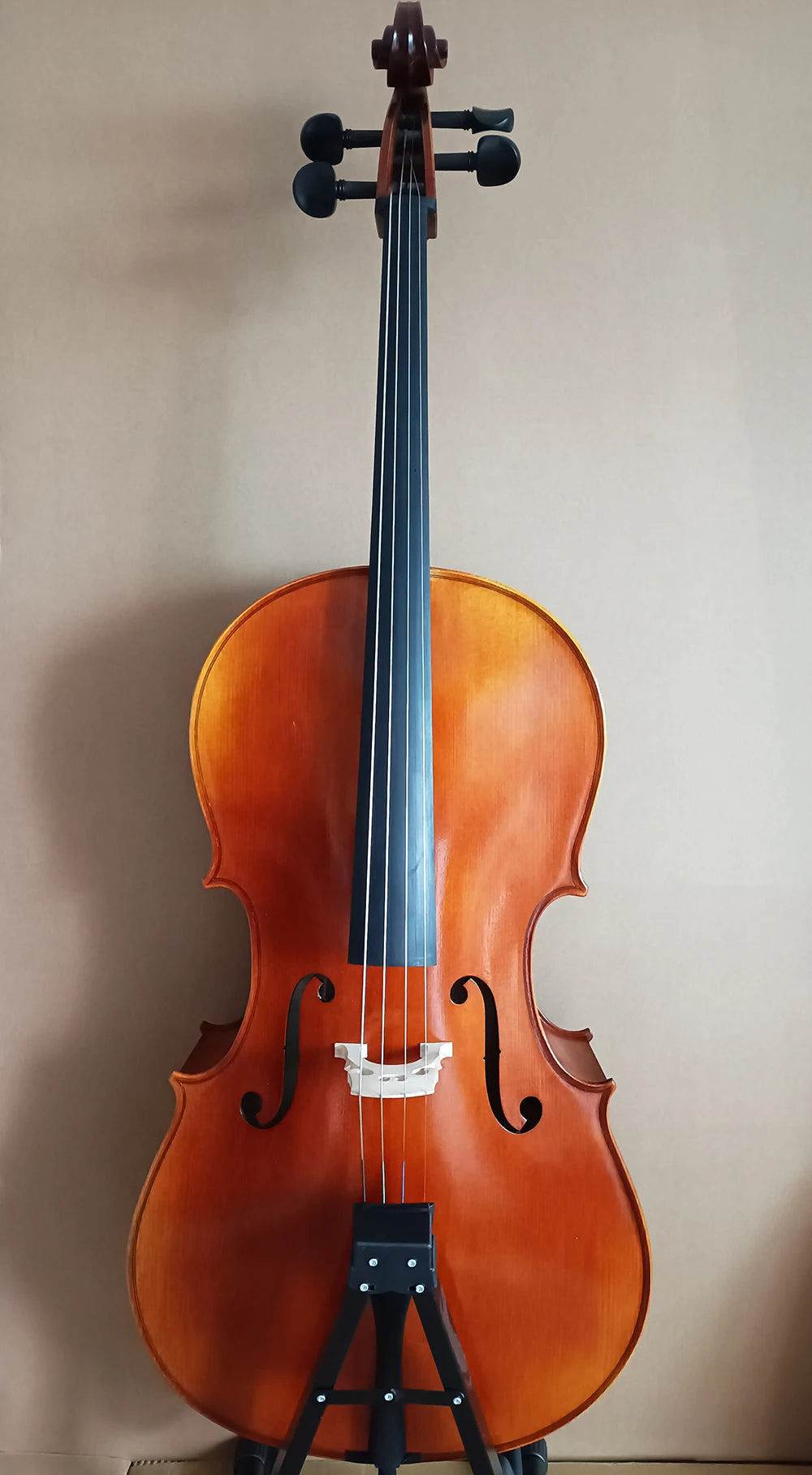 MMOOKA superior quality solid wood handmade cello 4/4 7/8 Flame  Maple back panel varnish cello stringed instrument professional cello