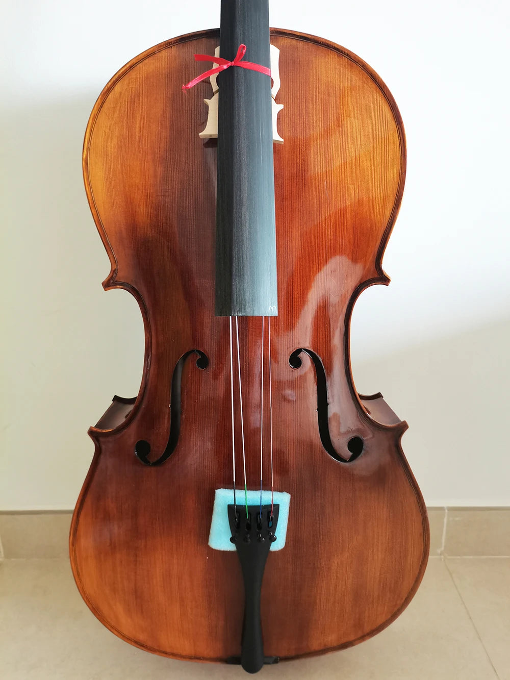 MMOOKA superior quality solid wood handmade cello 4/4 Maple back side panel cello stringed instrument beginner professional violoncello