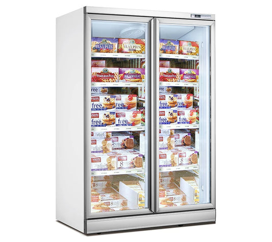 supermarket equipment vertical upright glass door display freezer Beverage Beer Display upright freezer Auto Defrost