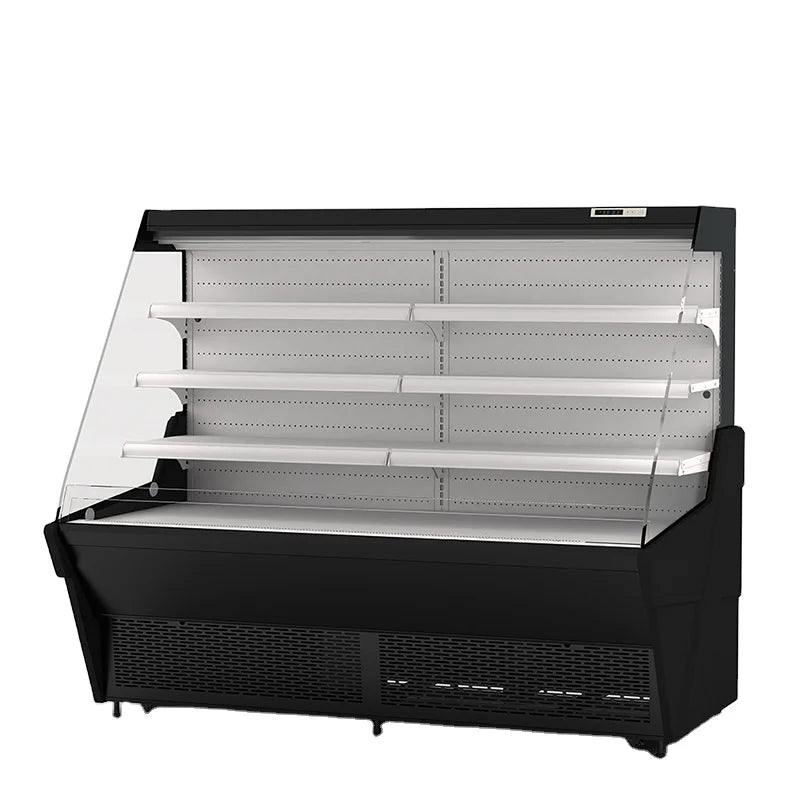 supermarket multideck open chiller for vegetables and fruits display showcase upright display refrigerator showcase fridge