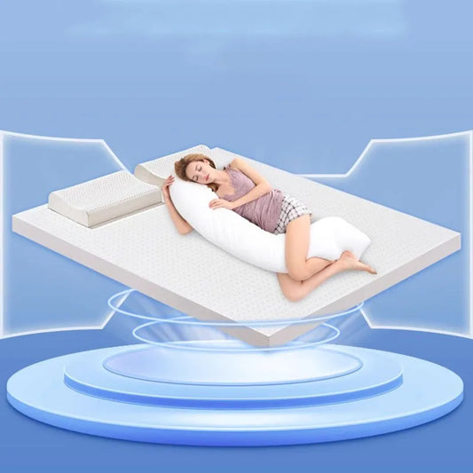 tatami queen mattress soft 95d natural latex full size foldable mattress sleep firm floor colchoneta furniture for bedroom