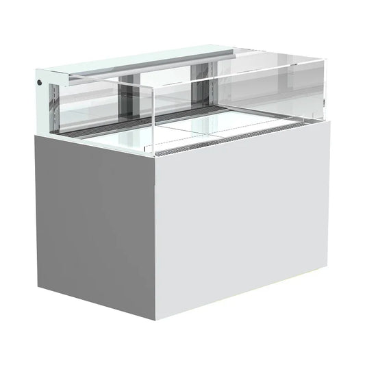 transparent glass bakery refrigerated cabinet commercial refrigerator showcase display fridge for dessert pastry cake