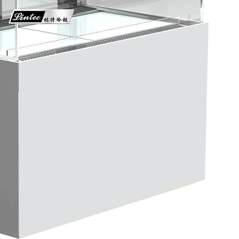 transparent glass bakery refrigerated cabinet commercial refrigerator showcase display fridge for dessert pastry cake
