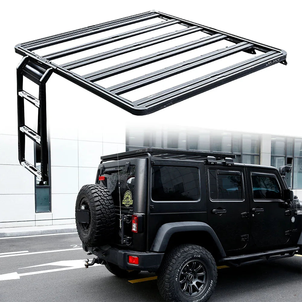 universal aluminum alloy roof platform luggage rack luggage carrier roof rack car roof racks for JEEP JK