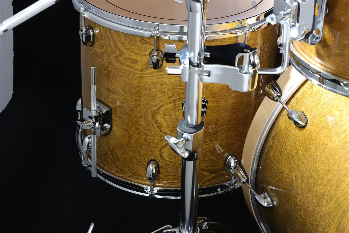 MMOOKA wholesale Bright brown percussion instruments drums sets drum. set Noise cancelling