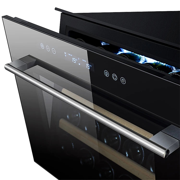 wine refrigeratorwine chillerstainless steelbottle cooler fridgewine fridge built inHang on the wall wine chiller